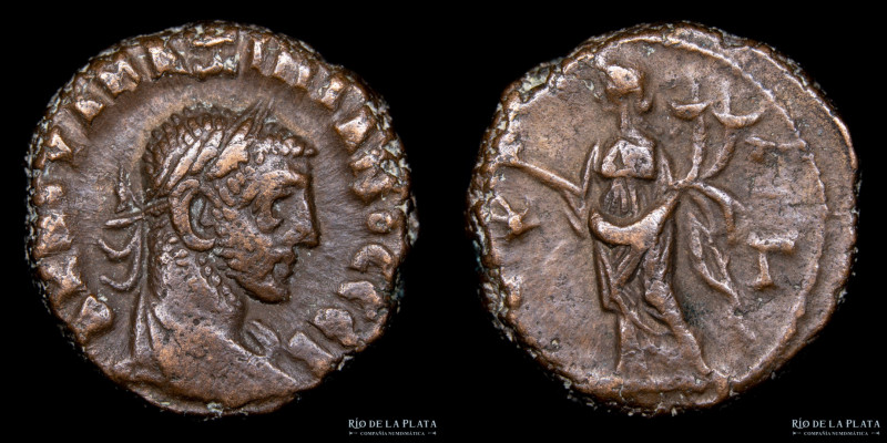 Roma Provincial, Alejandría (Egipto) Maximiano 286-305DC. Tetradacma de vellón 2...