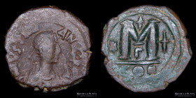 Bizancio. Justiniano I 527-565DC. AE Follis. Constantinopla