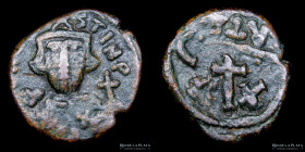 Bizancio. Constante II 641-668DC. AE 1/2 Follis