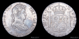 Lima. Fernando VII. 8 Reales 1814 JP. KM117