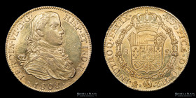 Mexico. Fernando VII. 8 Escudos 1808 TH. KM159