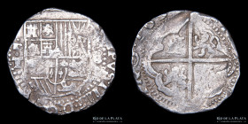 Potosi. Felipe IV. 8 Reales 1633 T. Macuquina / Cob. CJ 13.13