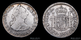 Potosi. Carlos III. 1 Real 1776 PR. CJ 66.5.3