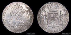 Potosi. Carlos IV. 8 Reales 1789 PR. Transicional. CJ 76.2