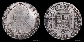 Potosi. Carlos IV. 4 Reales 1804 PJ. CJ 77.16.2