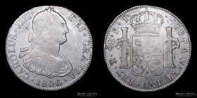 Potosi. Carlos IV. 4 Reales 1806 PJ. CJ 77.18.2