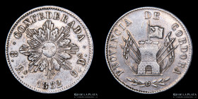 Argentina. Cordoba. 8 Reales 1852. CJ 63.1.7