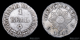 Argentina. Cordoba. 1 Real 1848. CJ 56.1.4