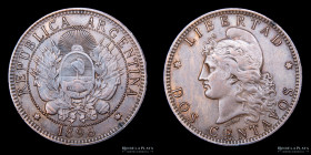 Argentina. 2 Centavos 1896. CJ 37