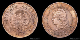 Argentina. 1 Centavo 1892. CJ 47