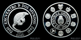 Argentina. 25 Pesos 1994. Tatu Carreta. CJ 10.1.1