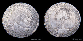 Republica Centroamericana (Guatemala) 8 Reales 1829. KM4