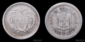 Guatemala. 2 Reales 1873 P. KM149