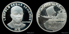 Senegal. 50 Francs 1975 KM5