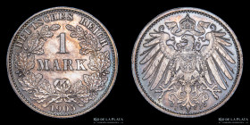 Alemania. 1 Mark 1905 J. KM14