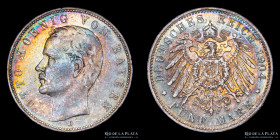 Alemania. Bavaria. 5 Marks 1904 D. KM915