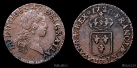 Francia. Luis XV. 1/2 Sols 1720. KM451.1