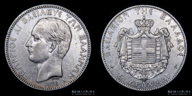 Grecia. 5 Dracmas 1876. KM46