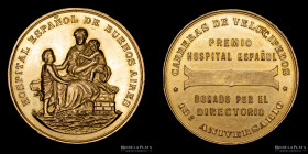 Argentina. Medicina. 1895. Hospital Español de Buenos Aires. Carreras de velocipedos