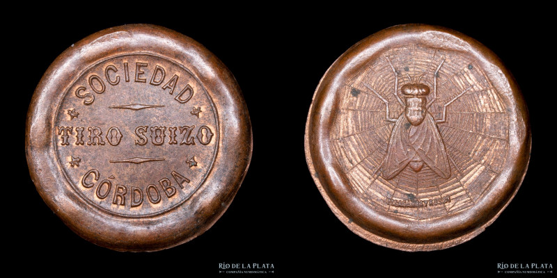 Argentina. Tiro. Sociedad de Tiro Suizo de Córdoba. CU; 20mm; 3.02g (XF)

Esti...