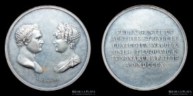 Francia. Napoleon I. 1810. Casamiento con Maria Luisa de Viena