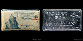 Argentina. Ficha. 50 Centavos. Calzados Casal. Rosario