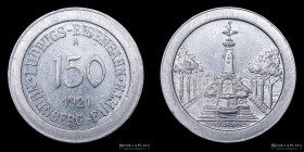 Alemania. Ludwigs-Eisenbahn Nürnberg. 150 Pfenning 1921