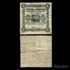 Argentina. Buenos Aires. 1 Peso Moneda Corriente 1867. Ps471