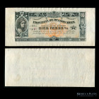 Argentina. Buenos Aires. Prueba 10 Pesos 1891 Cert Deposito. Ps576