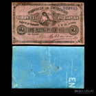 Argentina. Entre Rios. 2 Pesos Plata Boliviana 1868. Ps1836