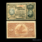 Argentina. Caja Conversion. 10 Centavos 1896. P210