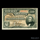 Argentina. Caja Conversion. 50 Centavos 1896. P230a