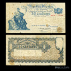 Argentina. Caja Conversion. 50 Centavos 1900 Macro. P234