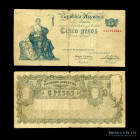 Argentina. Caja Conversion. 5 Pesos 1900 Macro. P236