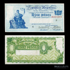 Argentina. Caja Conversion. 10 Pesos 1925. P245b