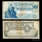 Argentina. Caja Conversion. 500 Pesos 1929. P248b
