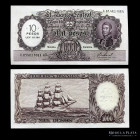 Argentina. 1.000 Pesos Resello 10 Pesos Reposicion. P284*