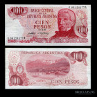 Argentina. 100 Pesos ND1971 Reposicion. P291*