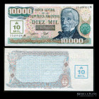 Argentina. 10.000 Australes 1989 Transitorio. P331