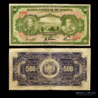 Bolivia. 500 Bolivianos 1928. P126