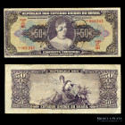 Brasil. 50 Cruzeiros ND1949. P145