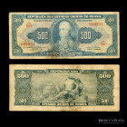 Brasil. 500 Cruzeiros ND1953. P155a