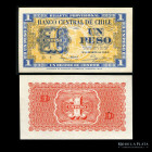 Chile. 1/10 Condor 1943 Provisional. P90d