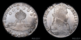 Bolivia. 8 Soles 1829/9 JM. KM97