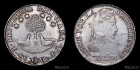 Bolivia. 4 Soles 1830 JL. KM96a.2