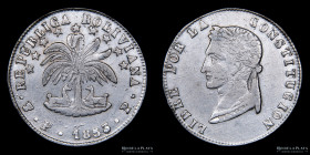Bolivia. 4 Soles 1853 FP. Sin facial. KM123.1