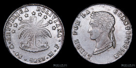 Bolivia. 4 Soles 1853 MF. KM123.1