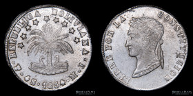 Bolivia. 4 Soles 1854 MJ. KM123.2