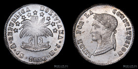 Bolivia. 4 Soles 1856 MJ. KM123.2
