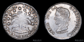 Bolivia. 4 Soles 1859 FJ. KM123.3